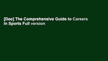 [Doc] The Comprehensive Guide to Careers in Sports Full version