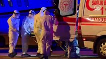 Kovid-19 hastası Türk vatandaşları ambulans uçakla Rusya'dan yurda getirildi