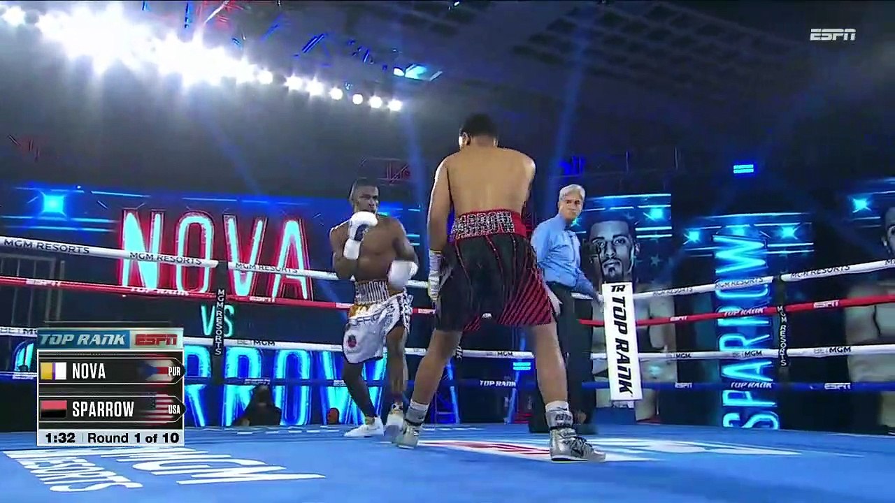 Abraham Nova vs Avery Sparrow Full Fight 25-06-2020