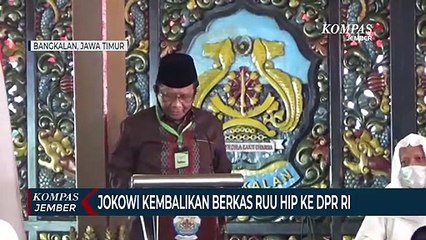 Bertemu Menkopolhukam, Ulama di Madura Sampaikan Tolak RUU HIP