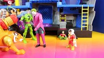Imaginext Batman Batwing   Shazam & Tiger   Superheroes Battle Giant Transforming Bane And Joker