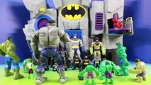 Imaginext Batman Dreams Batman Family Battles Hulk Family   Lego Baby Batman & Hulk Smash Brothers