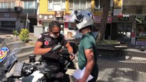 Kimliğini unutan öğrenciyi motorlu polis sınava yetiştirdi