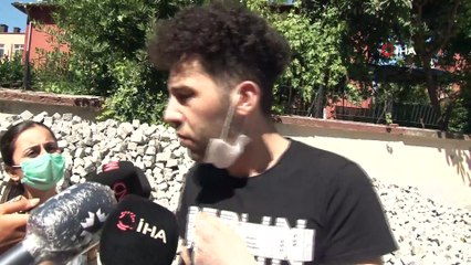 Koşarak sınava geldi, okul kapsında hayatının şokunu yaşadı