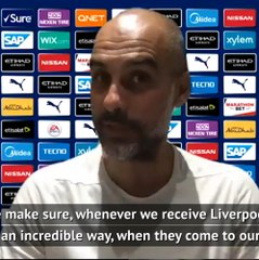 Download Video: Guardiola confirms City will give champions Liverpool guard of honour