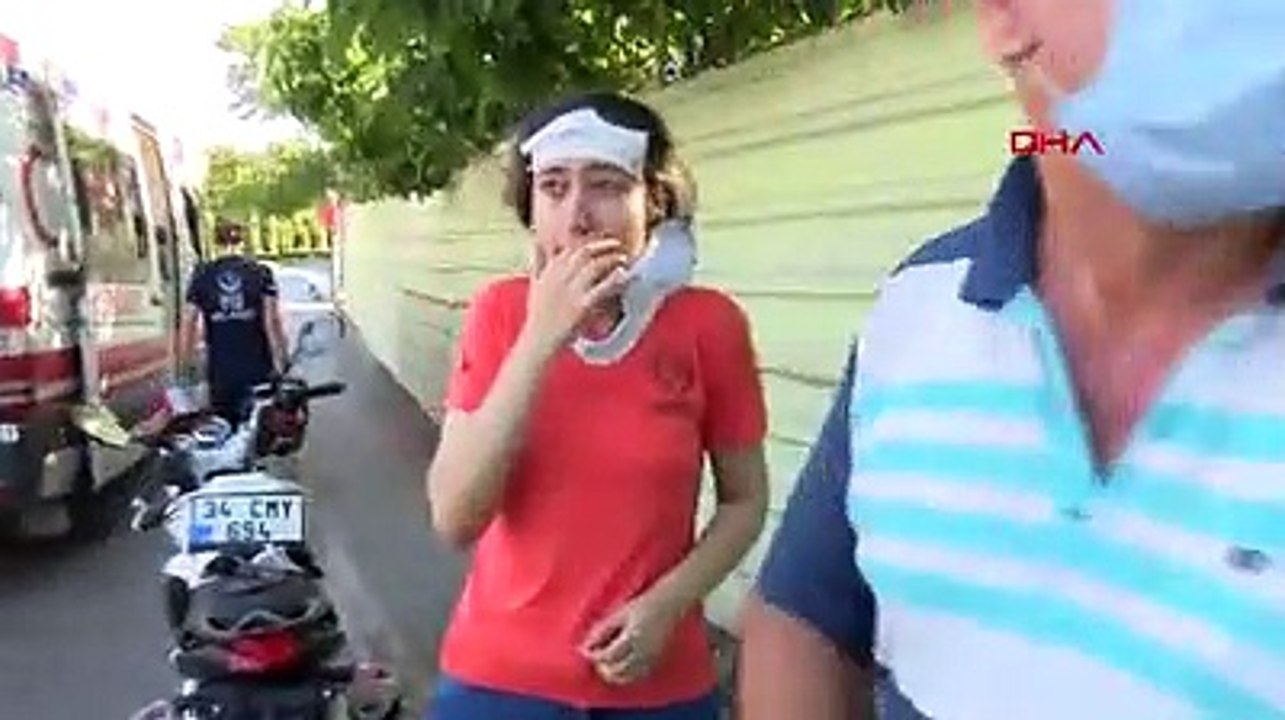 Sınava giderken kaza geçirdi; hastaneye değil sınava gitti