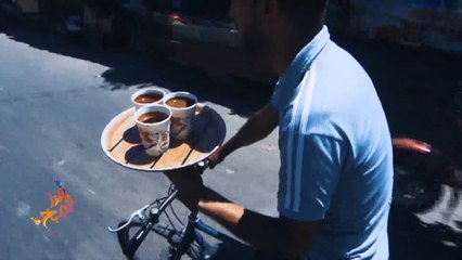 قهوة شعبان المتنقلة.. مشروع مبتكر لتحدي الظروف في غزة