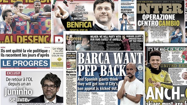 Le FC Barcelone veut rapatrier Pep Guardiola, l'Inter veut frapper fort sur le mercato