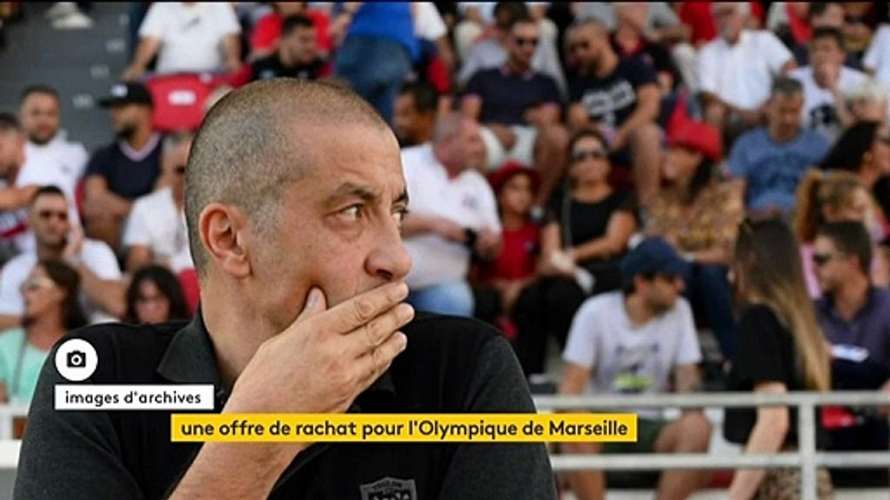 Football : une offre de rachat pour l'Olympique de Marseille