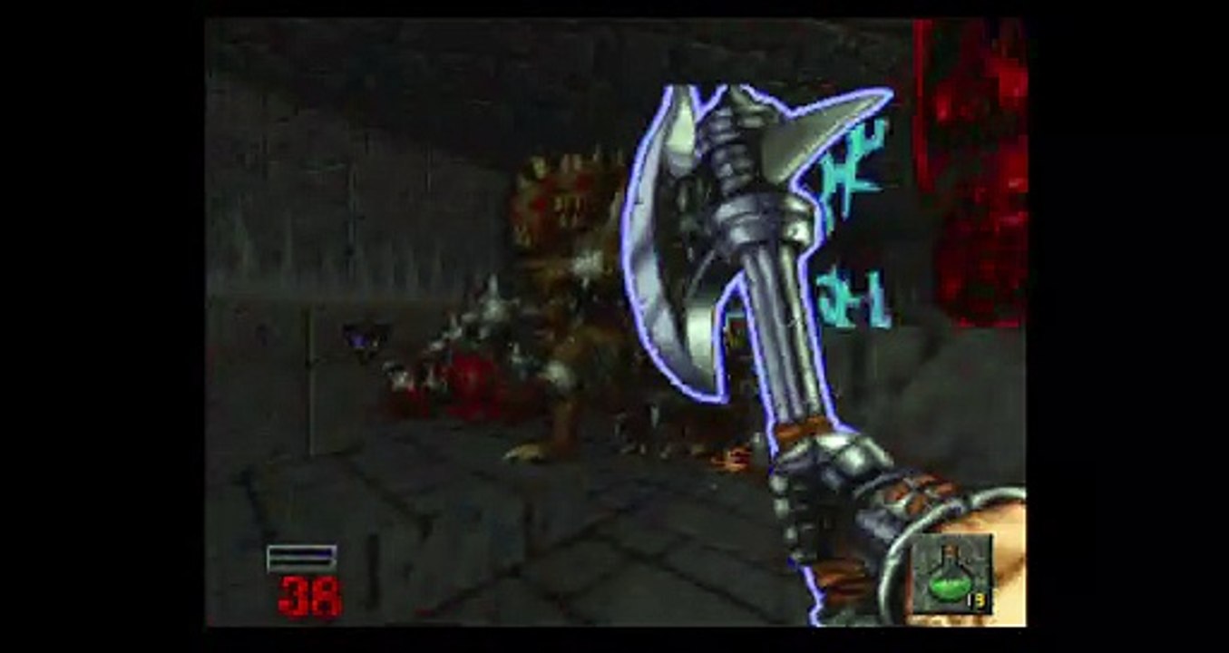 Hexen: Beyond Heretic (1997) [N64] - RetroArch with paraLLEl RDP (PC)