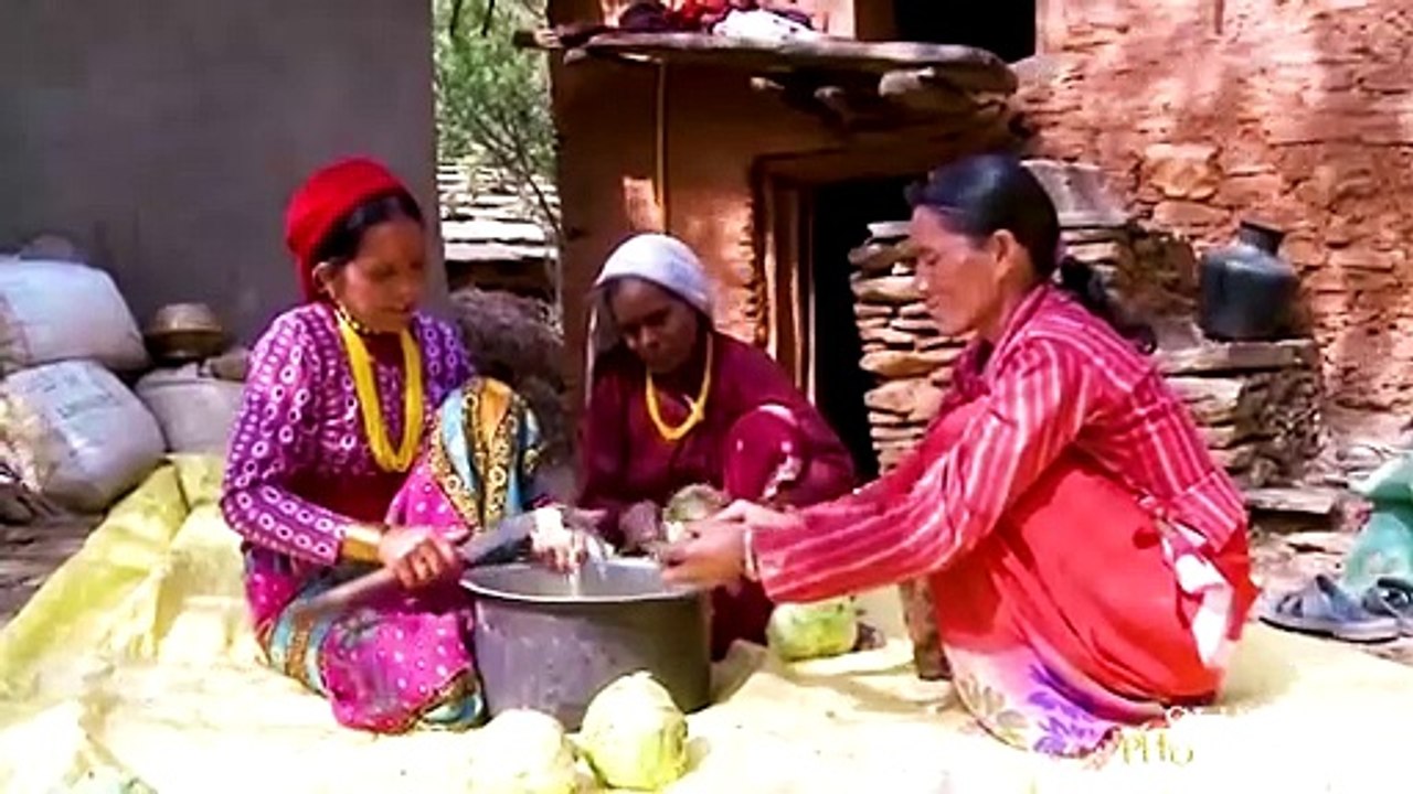 Beautiful Rural Life in Nepal Nepali Village