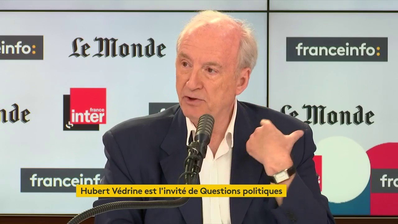 Hubert Védrine : "Je parle d’écologisation, comme on parlait d’industrialisation"