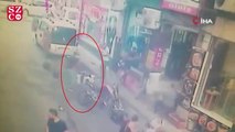 Kağıthane'de silahlı saldırı kamerada