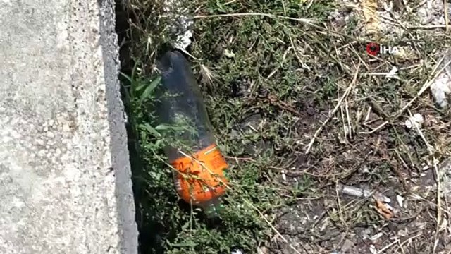 Sahilde oturan vatandaşlardan geriye çöp yığınları kaldı