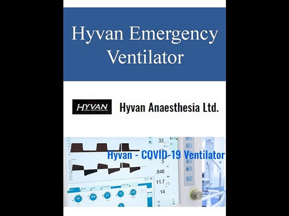Hyvan Emergency Ventilator