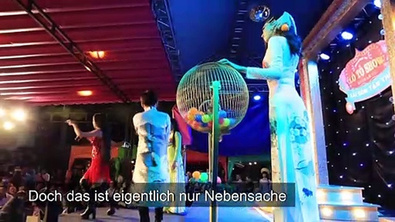 Vietnam: "lotto-shows" bieten transsexuellen nische