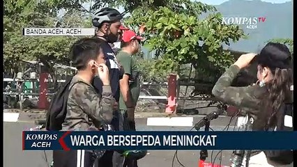 Pesepeda Makin Bertambah di Kota Banda Aceh