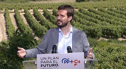 Casado sostiene que Sánchez "va a freír a impuestos" a la ciudadanía