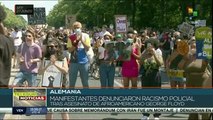 Alemania: cientos de personas protestan contra el racismo policial