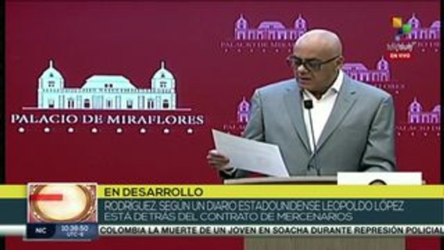 Venezuela denuncia participación de Colombia en la Operación Gedeón