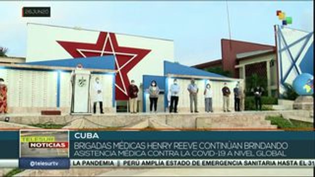 Brigada de médicos cubanos llegan a islas Anguila y Martinica