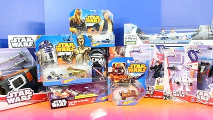 Star Wars Gigantic Toy Collection! Playskool Heroes Hot Wheels Jedi Lightsaber Battle Darth Vader