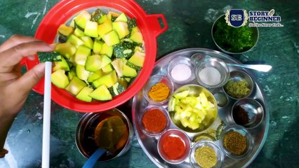 Kitchen- Pumpkin Sour Sweet Vegetable रसोई- कद्दू की खट्टी मीठी सब्जी #Kitchen #रसोई #कद्दू #Pumpkin