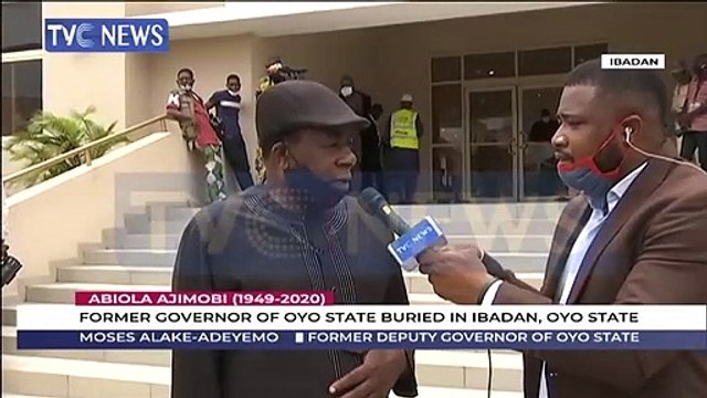Former Governor of Oyo State, Abiola Ajimobi buried in Ibadan
