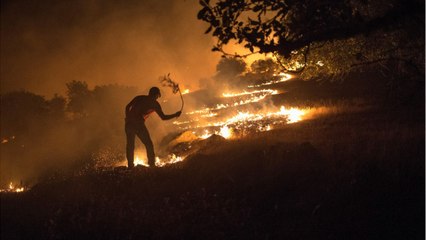 Evacuations After Fireworks Wildfire In Utah