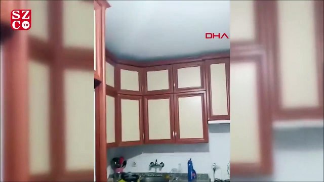 Marmaris'teki deprem anını böyle kaydetti