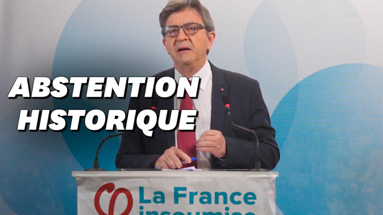 Municipales 2020: L'abstention, une "grève civique" pour Mélenchon