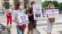 Bielorussia: proteste a Parigi e appoggio francese contro Lukashenko