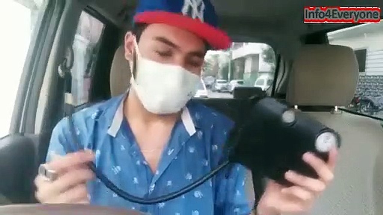 how to use air pump / air compressor for car.