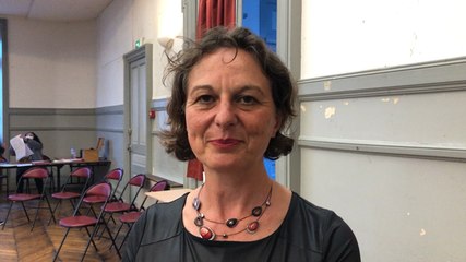 Réaction de Claire Masson arrivée en tête à Auray pour le deuxième tour des élections municipales