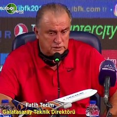 Fatih Terim: "Panedemi öncesi herkesin hafızasında olan Galatasaray'ı gösterdik ama olmadı"