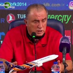 Fatih Terim: "Andone'nin 'üstüne kaleci düştü' diyorlar; adamın dizinde ne baü kaldı ne de kıgırdak!"