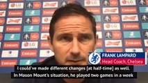 Hauled off at half-time but Lampard backs his youngsters to be 'top players'