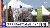 '사회적 거리두기' 3단계 구분…스포츠 관중 허용