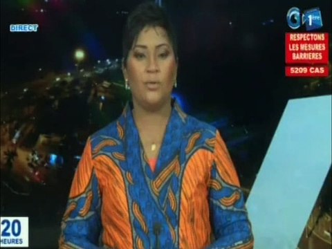 RTG/COVID19- La fondation Sylvia Bongo fait une sensibilisation à l’église notre Dame de la Paix