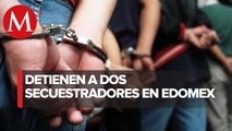 Capturan a dos hombres por privación de la libertad en Edomex