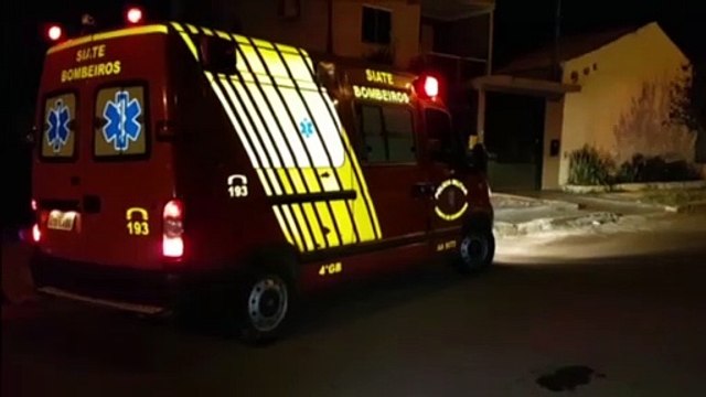 Siate atende pessoa que se feriu com vidro no Bairro Esmeralda