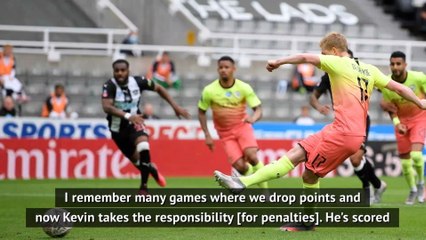 De Bruyne's confidence so welcome on penalties - Guardiola