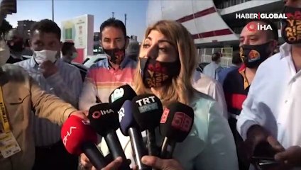 Kayserisporlu yönetici, Kulüp Başkanı Berna Gözbaşı'nın üzerine yürüdü