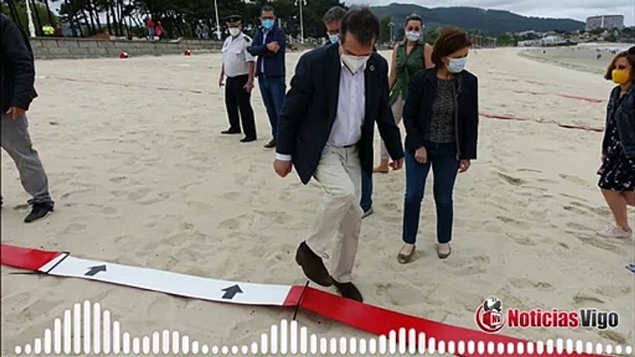 Prohibido comer e fumar nas praias de Vigo polo coronavirus
