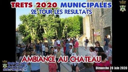 MUNICIPALES 2020 2e TOUR - Ambiance au chateau