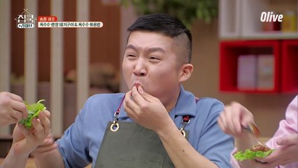 1분 남기고 완성한 오늘의 요리, 그 맛은?