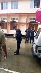 Karimganj #Covid19 patient Patharkandi MLA #Krishnendu_Pal was released from the hospital today !!