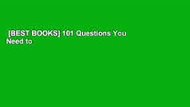 [BEST BOOKS] 101 Questions You Need to Ask in Your Twenties: (And Let's Be