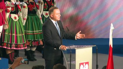 Bei der Präsidentenwahl in Polen muss Amtsinhaber Duda in die Stichwahl gegen Trzaskowski