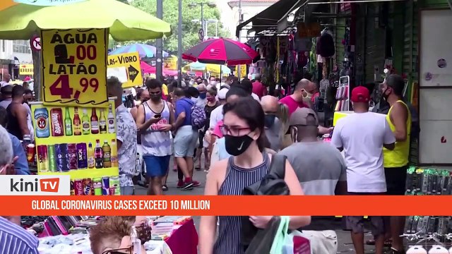 Global coronavirus cases exceed 10 million